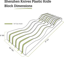 In-Drawer Plastic Knife Block