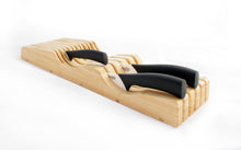 Bamboo Knife Block - In-Drawer Bamboo Knife Block